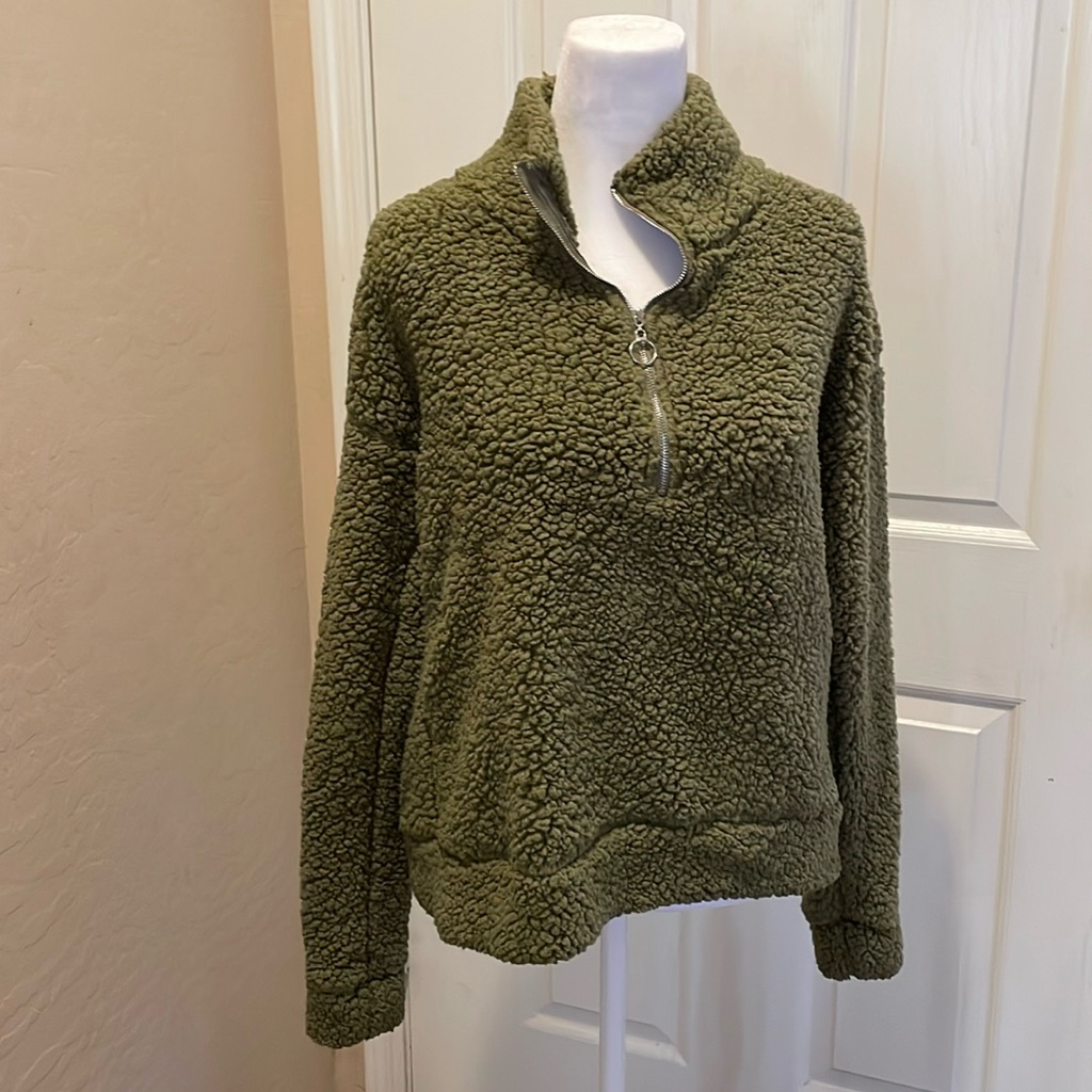 Soft Shearling Pull Over